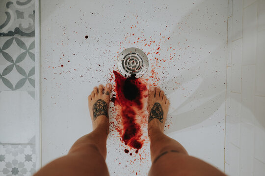 sangrado libre en la ducha